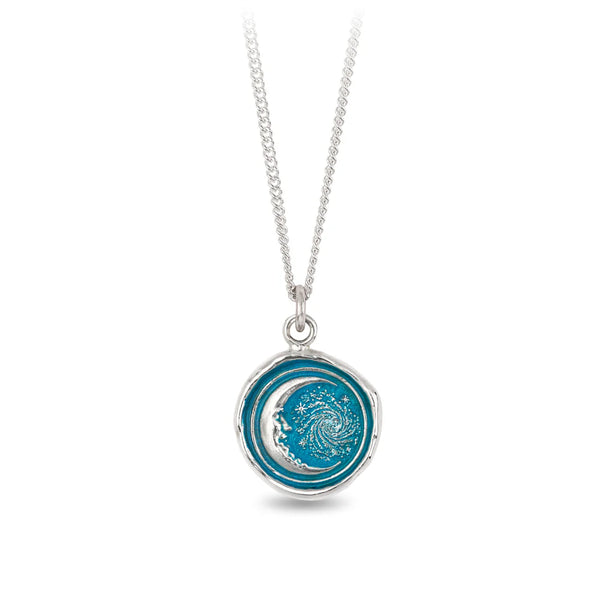 Trust the Universe Talisman - Capri Blue